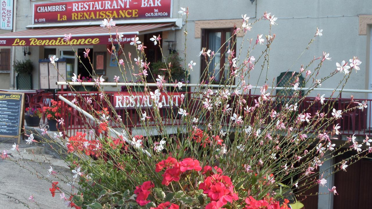 Hotel Restaurant La Renaissance Saint-Cirgues-en-Montagne Bagian luar foto