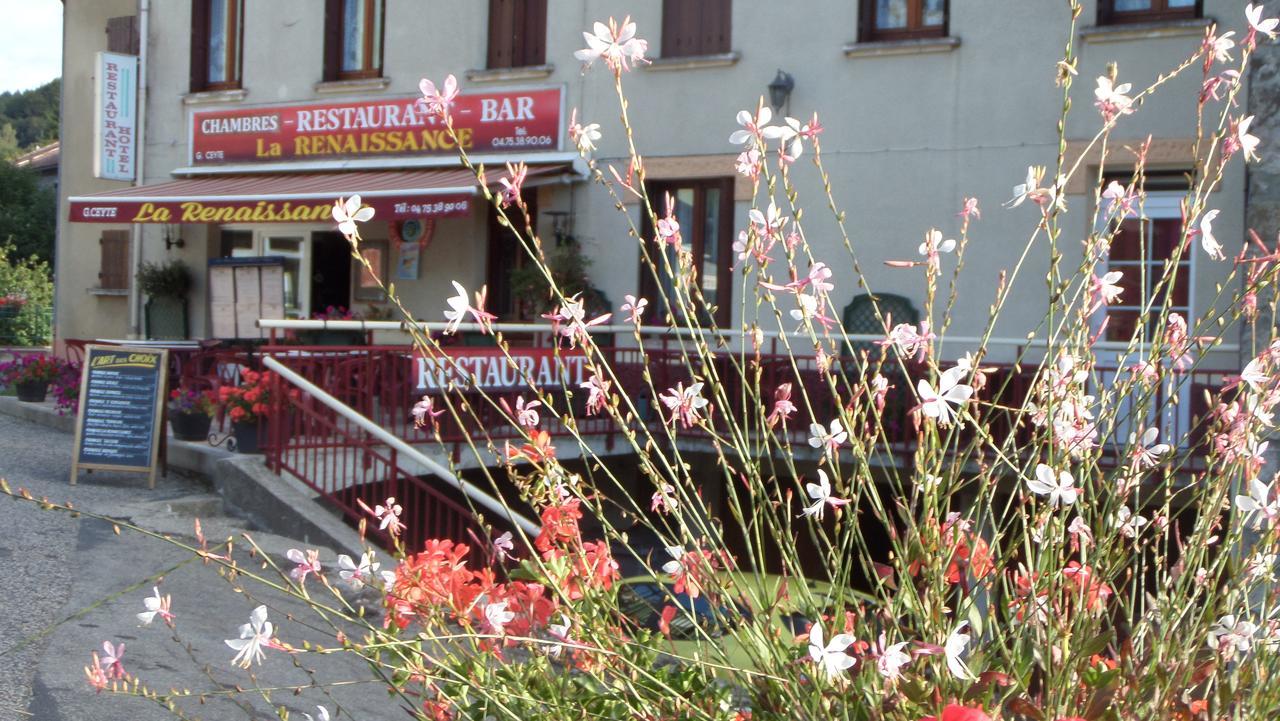 Hotel Restaurant La Renaissance Saint-Cirgues-en-Montagne Bagian luar foto